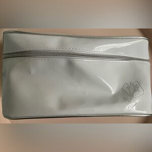 Lancome White Cosmetic Bag